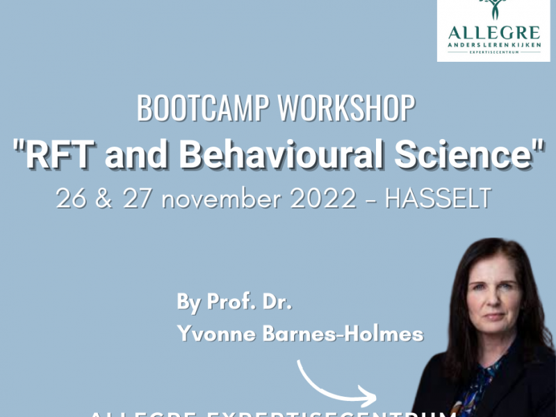 Masterclass: "RFT and Behavioural Science" - 26-27 november 2022