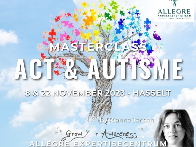 Masterclass : ACT bij autisme - 8 & 22 november 2023