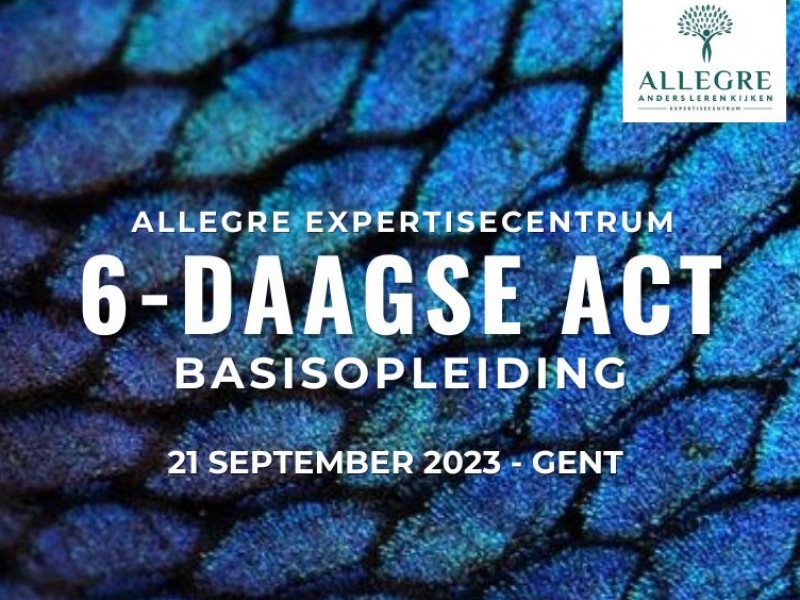 6-daagse basisopleiding ACT te Gent - start 21 september 2023