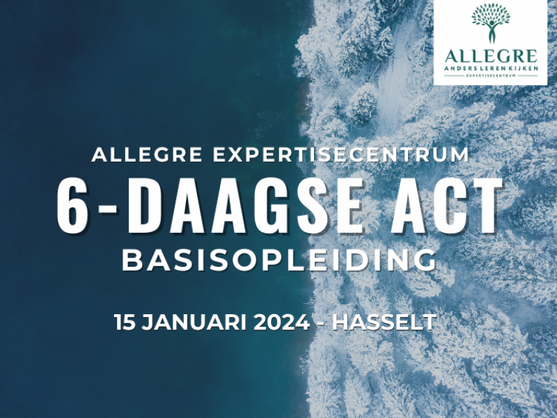6-daagse basisopleiding ACT te Hasselt  - start 15 januari 2024