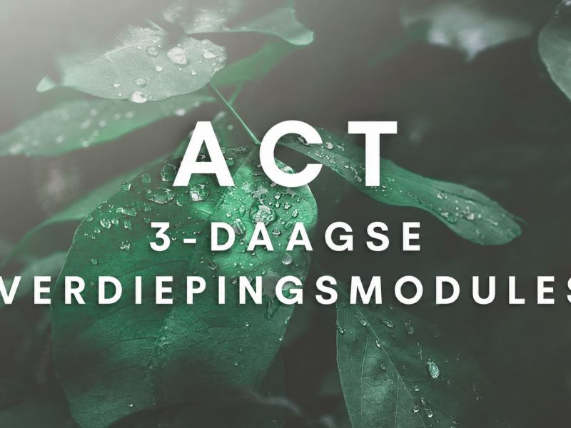 ACT verdiepingsmodules